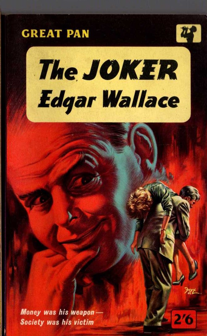 Edgar Wallace  THE JOKER front book cover image