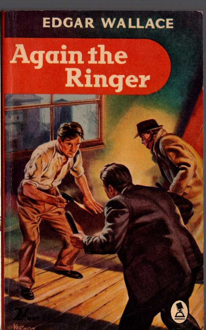Edgar Wallace  AGAIN THE RINGER front book cover image