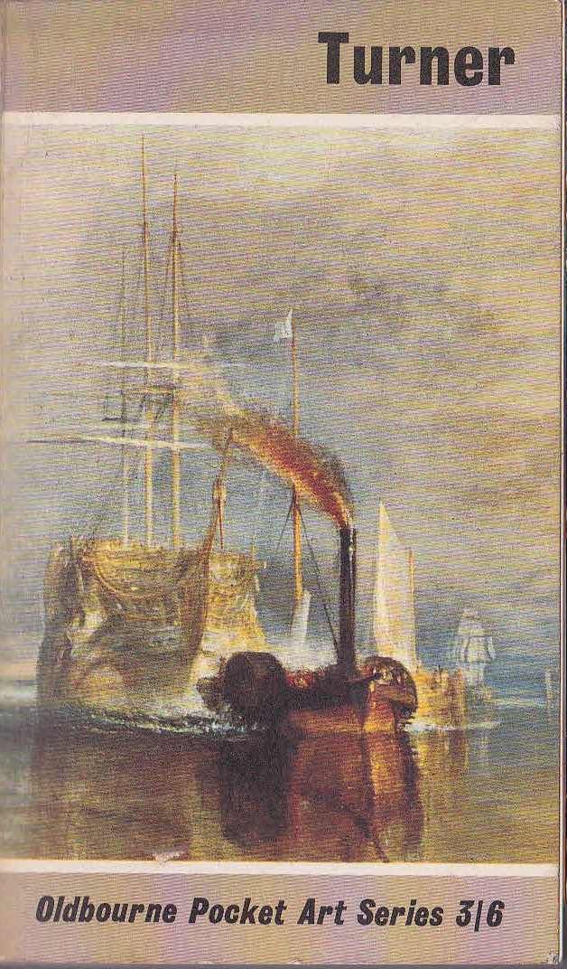 TURNER by Sir John Rothenstein front book cover image