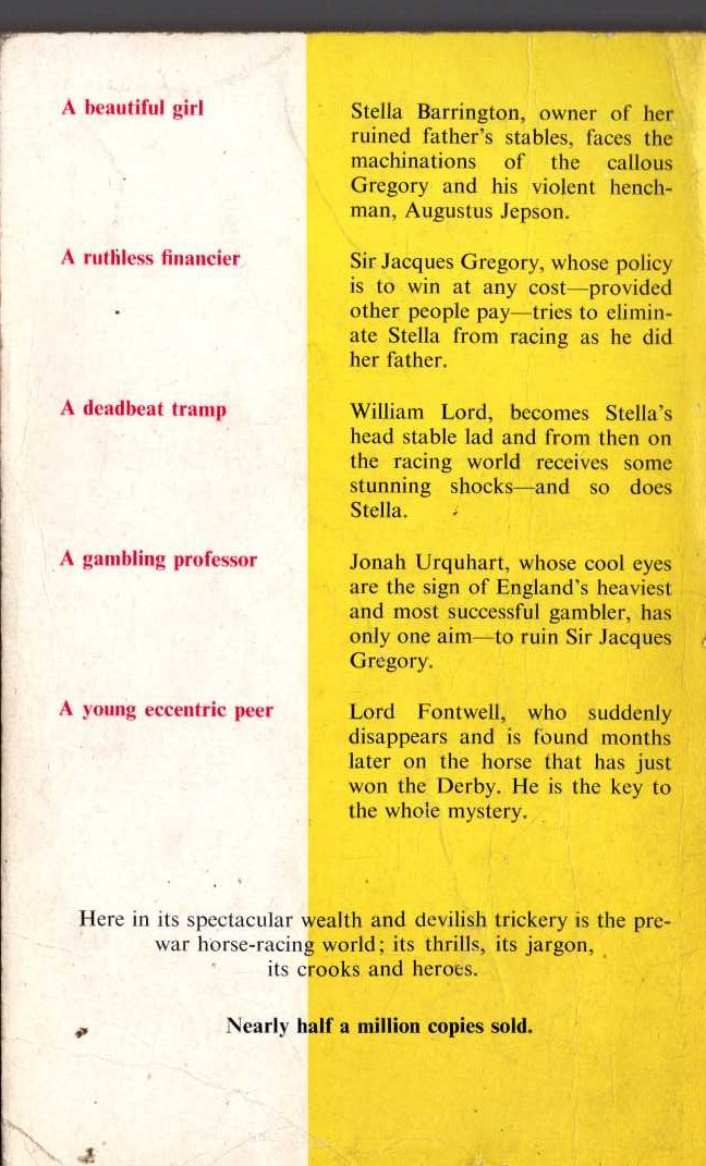 Edgar Wallace  THE FLYING FIFTY-FIVE magnified rear book cover image
