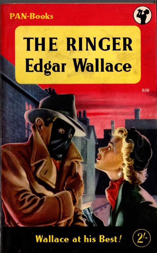 Edgar Wallace  THE RINGER front book cover image