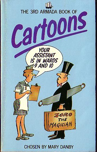 Mary Danby (Selects) THE 3rd ARMADA BOOK OF CARTOONS front book cover image