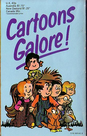 Mary Danby (Selects) THE 3rd ARMADA BOOK OF CARTOONS magnified rear book cover image