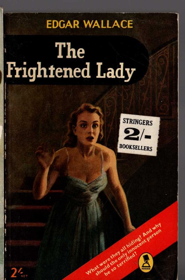 Edgar Wallace  THE FRIGHTENED front book cover image