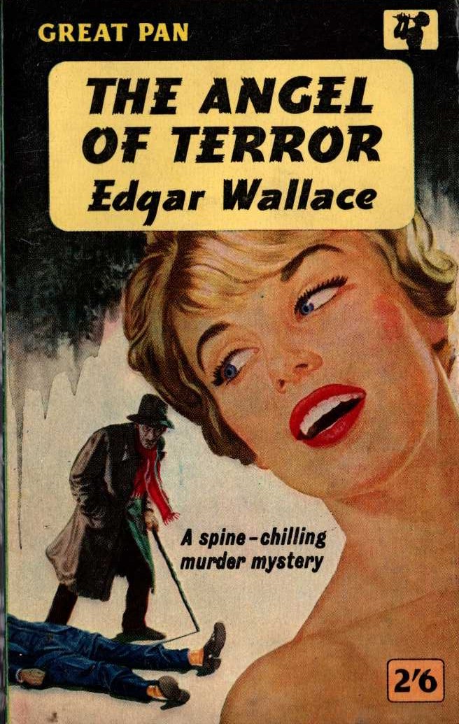 Edgar Wallace  THE ANGEL OF TERROR front book cover image