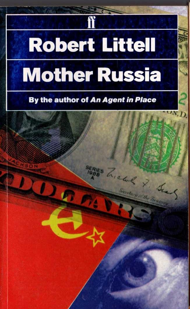 Robert Littell  MOTHER RUSSIA front book cover image