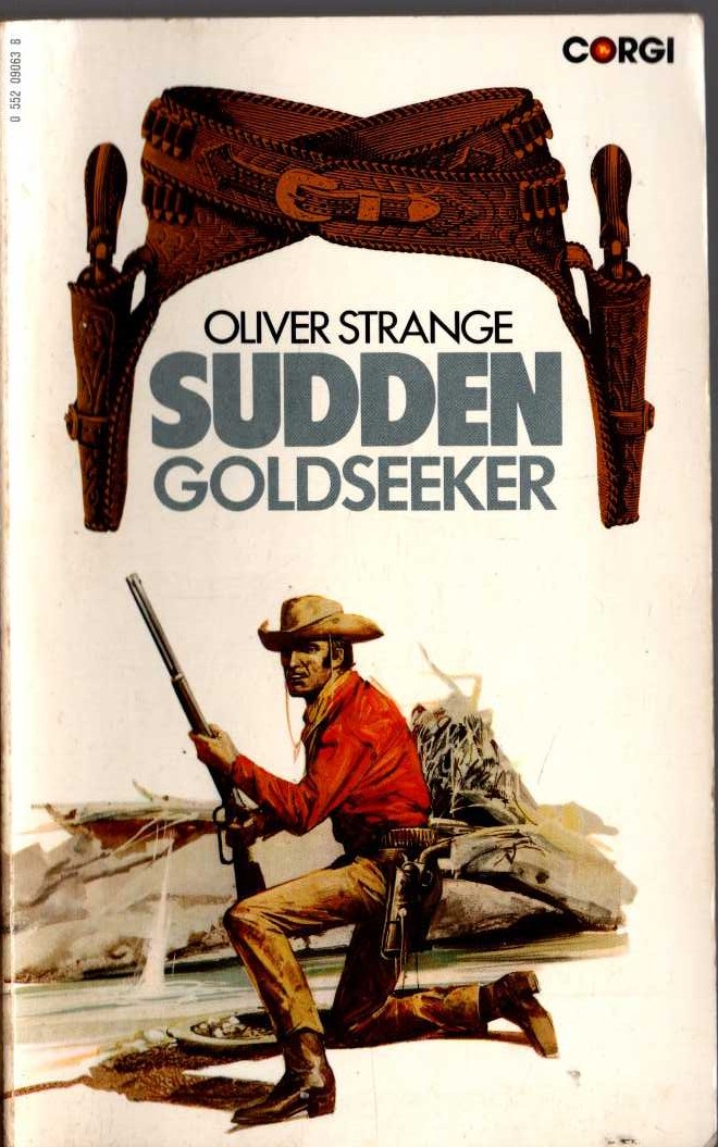 Oliver Strange  SUDDEN - GOLDSEEKER front book cover image