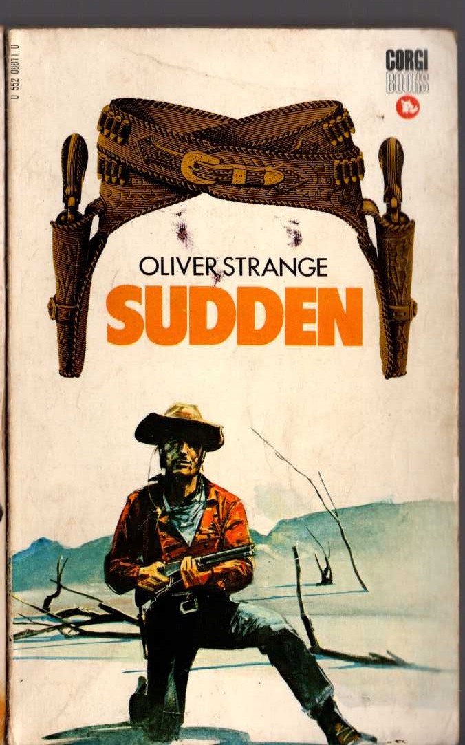 Oliver Strange  SUDDEN front book cover image