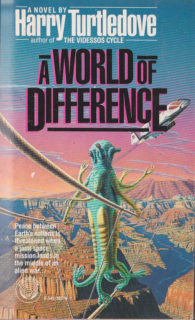 Harry Turtledove  A WORLD OF DIFFERENCE front book cover image