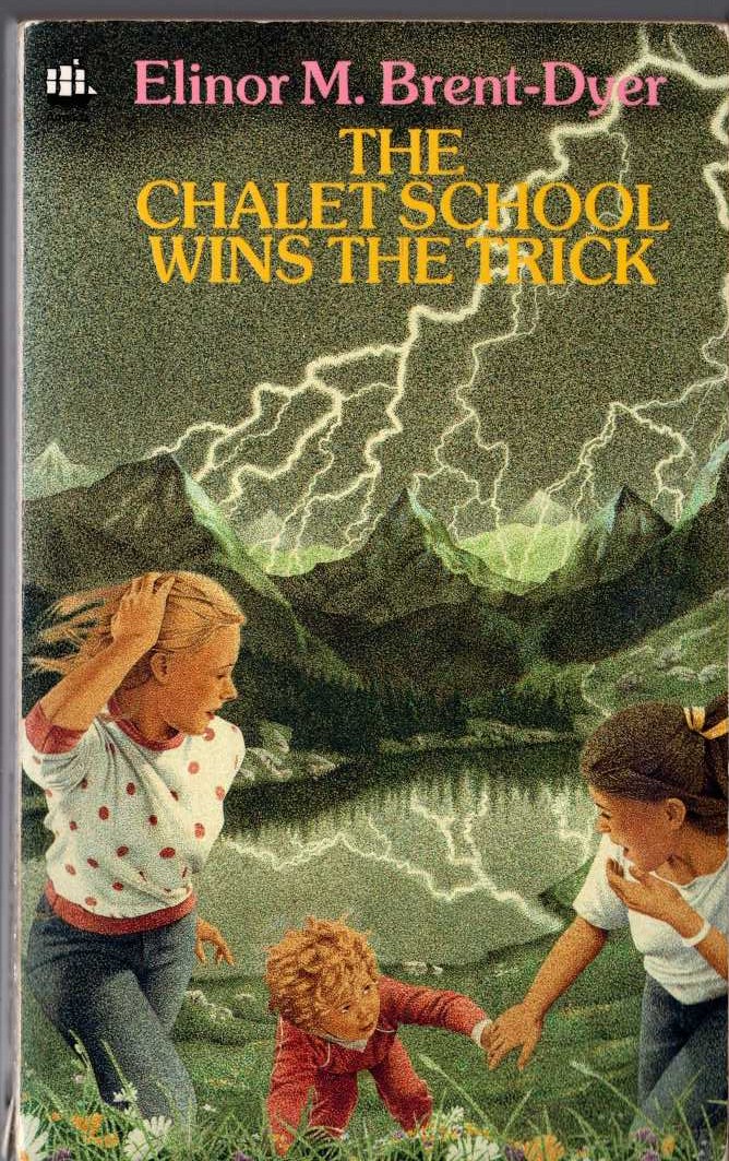 Elinor M. Brent-Dyer  THE CHALET SCHOOL WINS THE TRICK front book cover image