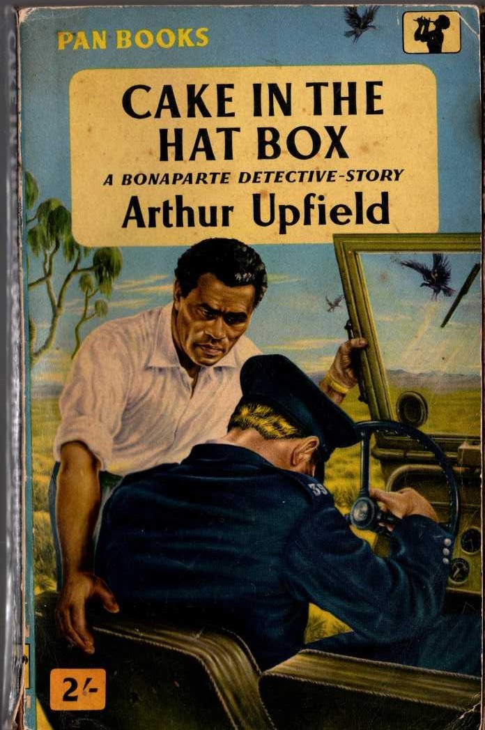 Arthur Upfield  CAKE IN THE HAT BOX front book cover image