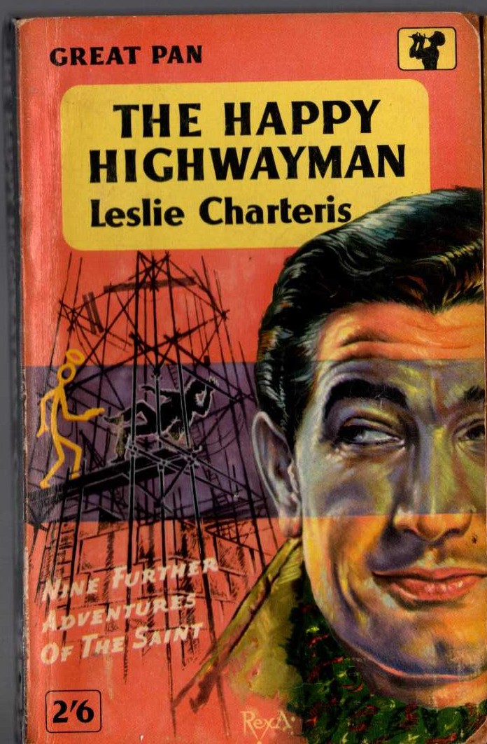 Leslie Charteris  THE HAPPY HIGHWAYMAN front book cover image