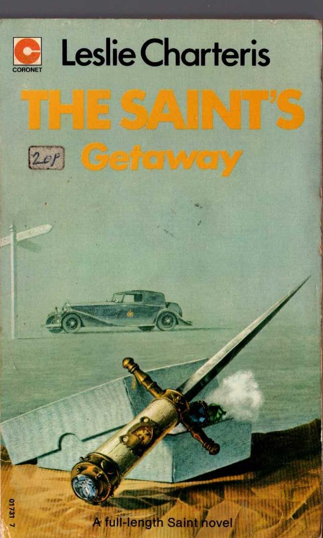 Leslie Charteris  THE SAINT'S GETAWAY front book cover image