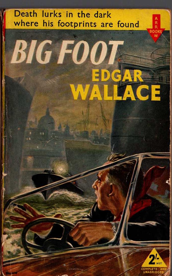 Edgar Wallace  BIG FOOT front book cover image