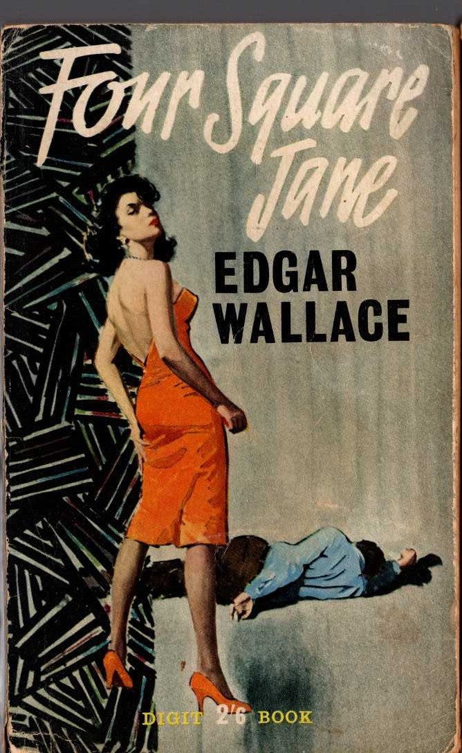 Edgar Wallace  FOUR SQUARE JANE front book cover image