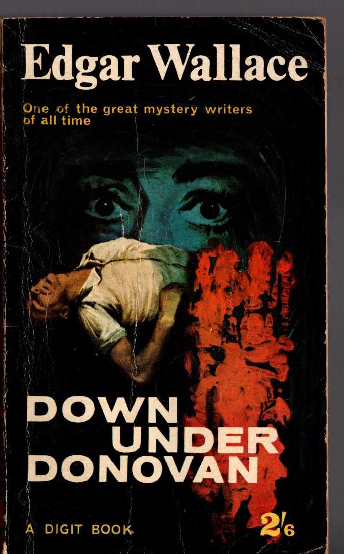 Edgar Wallace  DOWN UNDER DONOVAN front book cover image