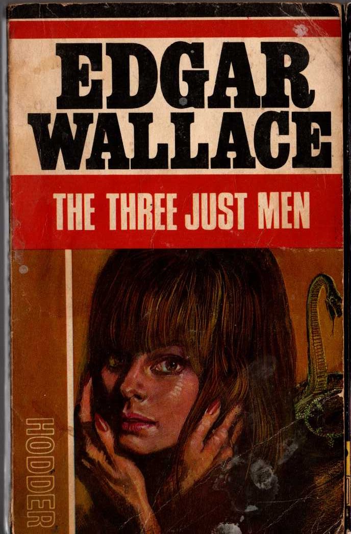Edgar Wallace  THE THREE JUST MEN front book cover image
