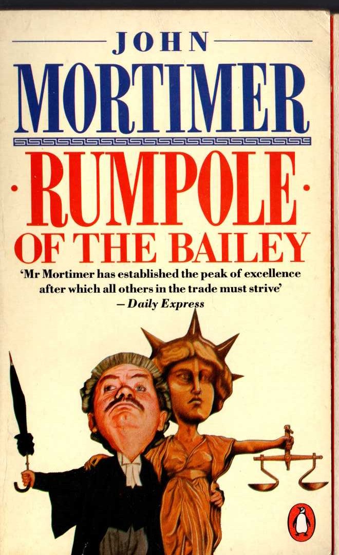 John Mortimer  RUMPOLE OF THE BAILEY front book cover image