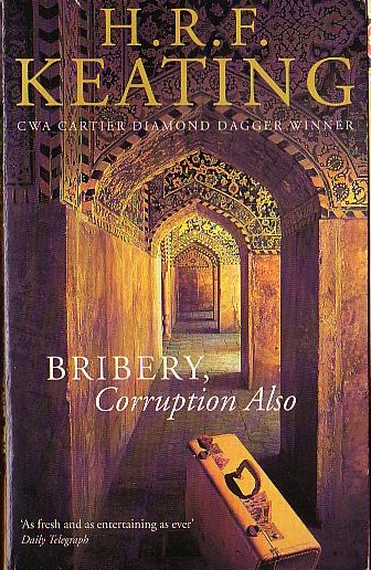 H.R.F. Keating  BRIBERY, CORRUPTION ALSO front book cover image