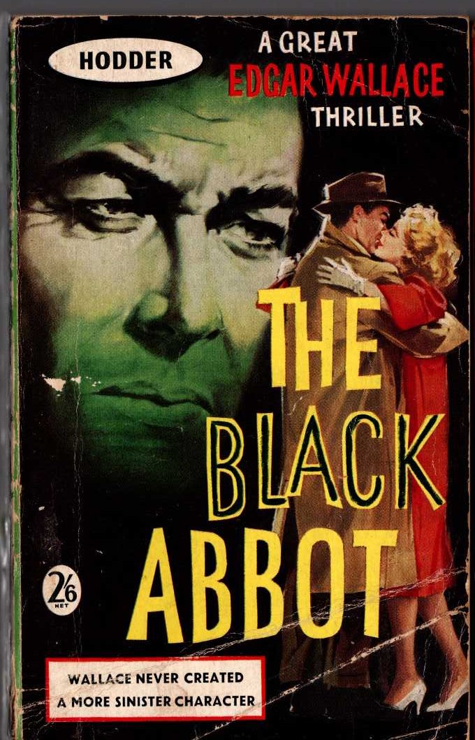 Edgar Wallace  THE BLACK ABBOT front book cover image