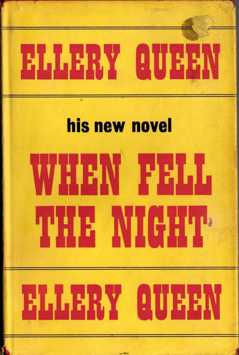 WHEN FELL THE NIGHT front book cover image