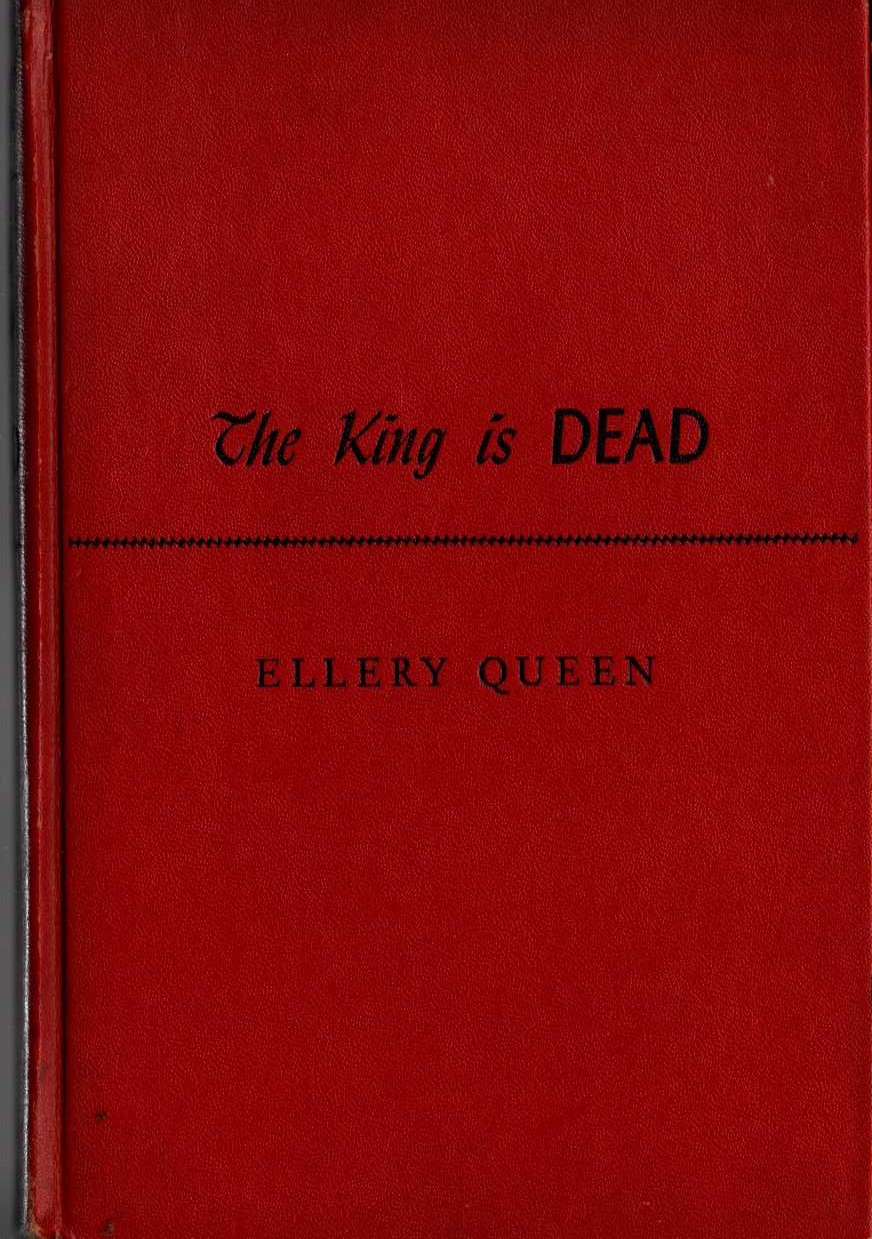 THE KING IS DEAD front book cover image