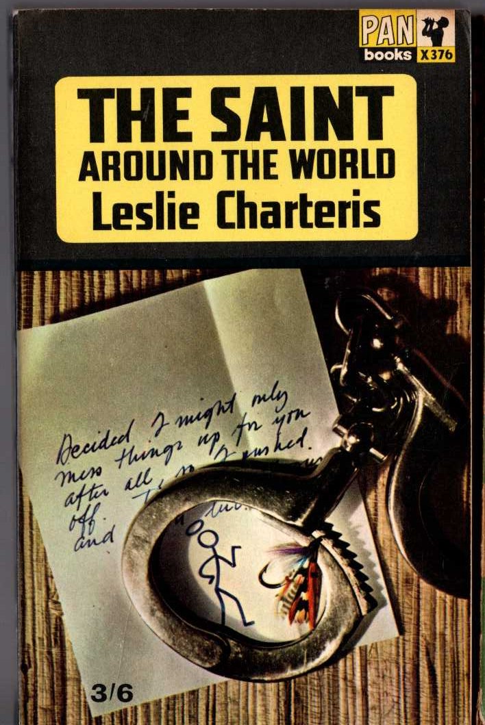 Leslie Charteris  THE SAINT AROUND THE WORLD front book cover image