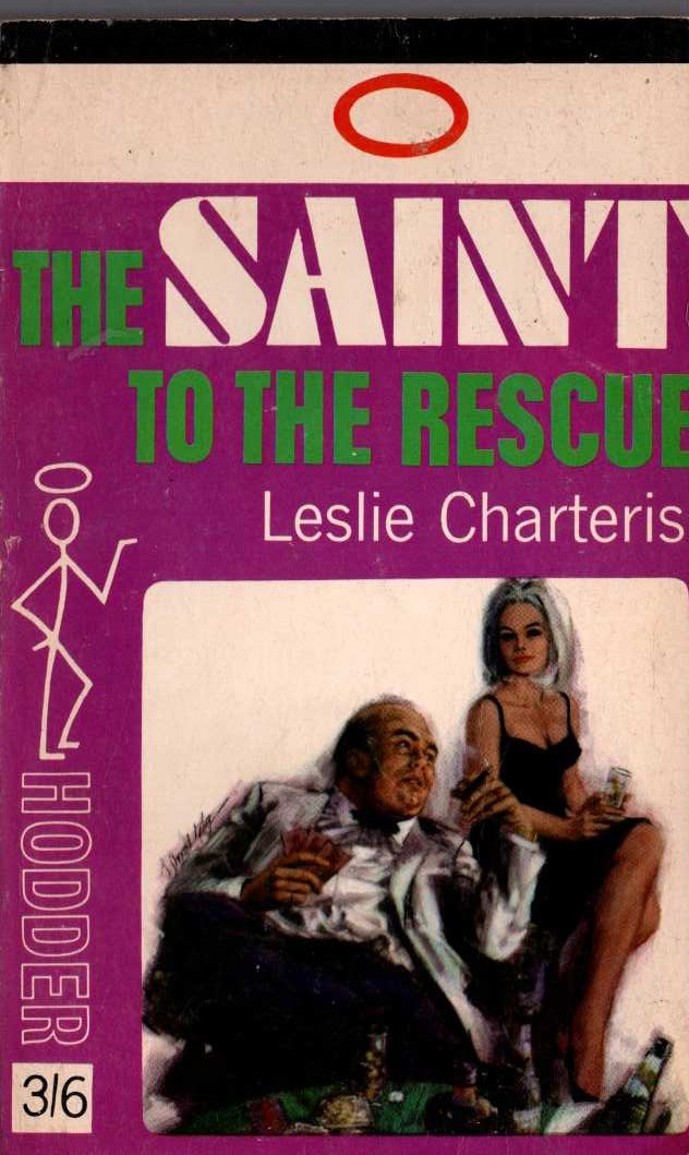 Leslie Charteris  THE SAINT TO THE RESCUE front book cover image