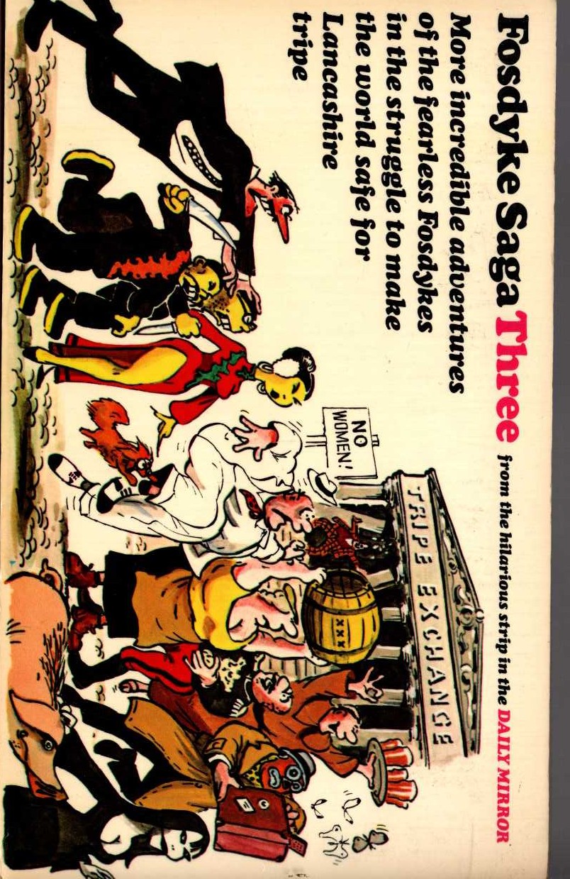 Bill Tidy  FOSDYKE SAGA. Book Three (3) magnified rear book cover image