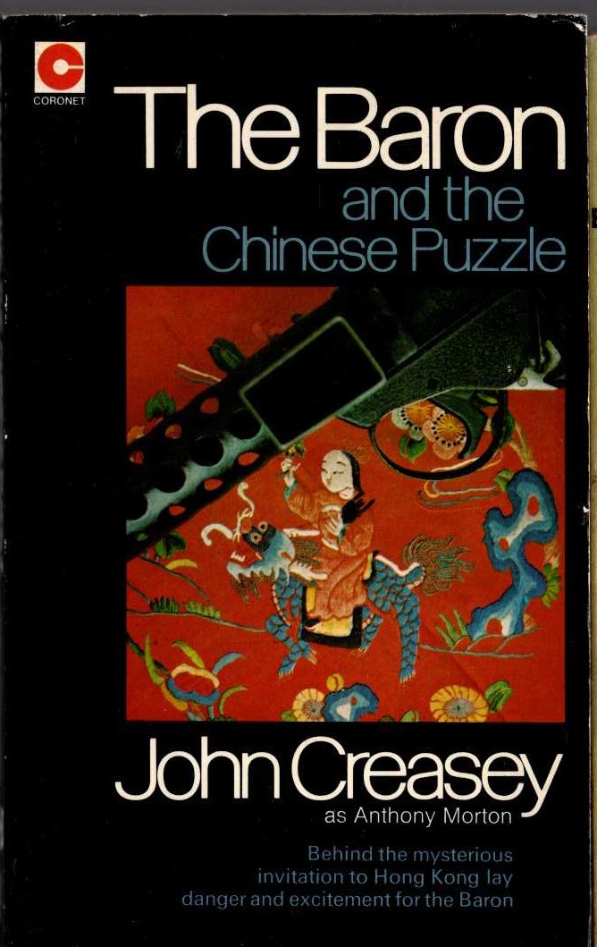 Anthony Morton  THE BARON AND THE CHINESE PUZZLE front book cover image