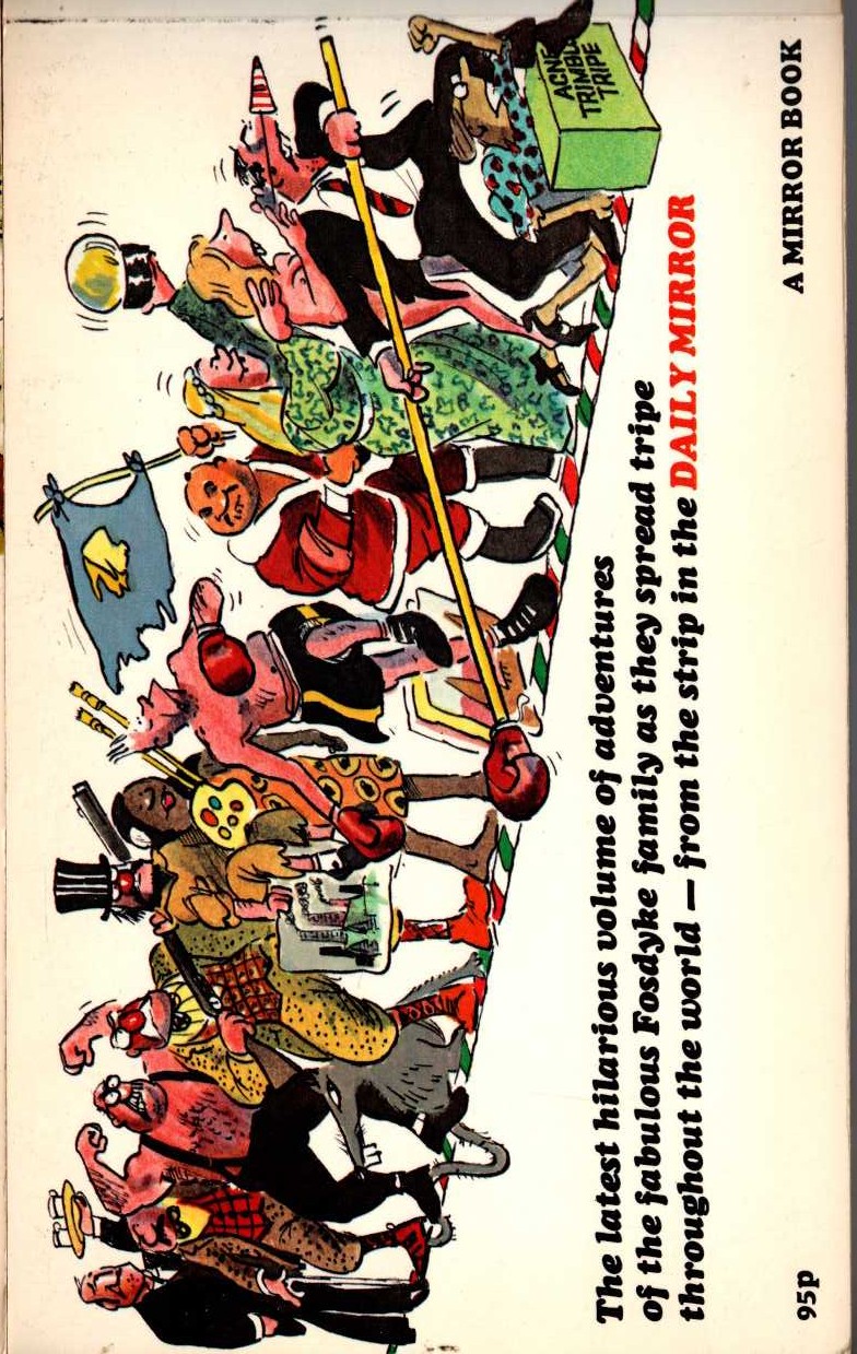 Bill Tidy  FOSDYKE SAGA. Book Six (6) magnified rear book cover image