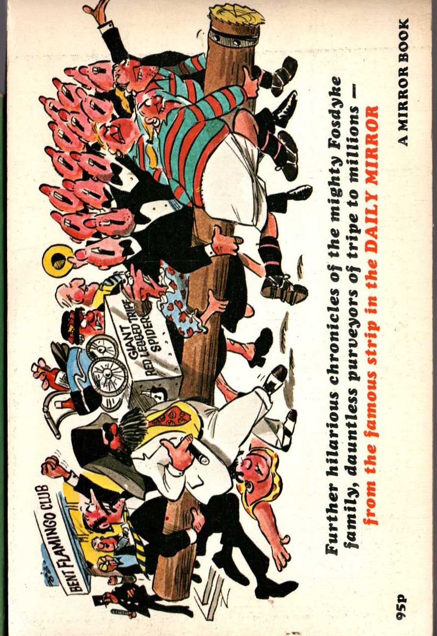 Bill Tidy  FOSDYKE SAGA. Book Seven (7) magnified rear book cover image