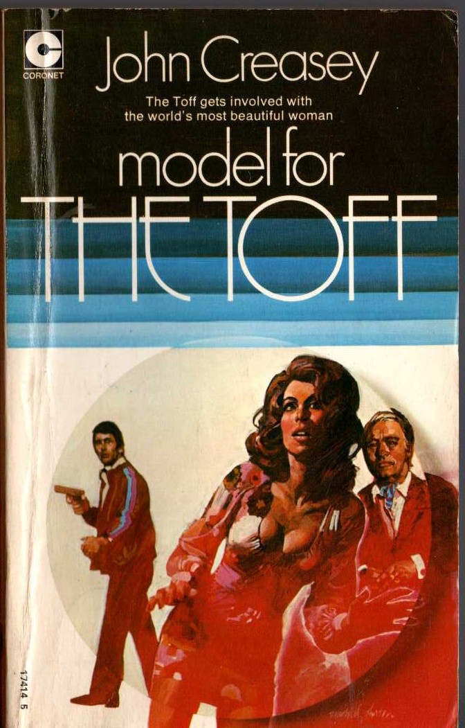 John Creasey  MODEL FOR THE TOFF front book cover image