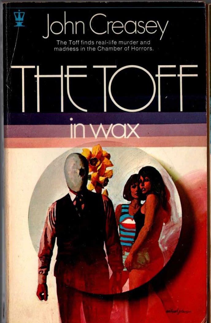 John Creasey  THE TOFF IN WAX front book cover image