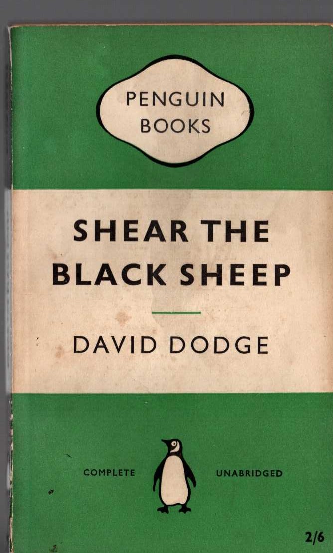 David Dodge  SHEAR THE BLACK SHEEP front book cover image