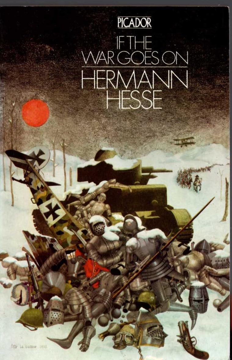Hermann Hesse  IF THE WAR GOES ON front book cover image