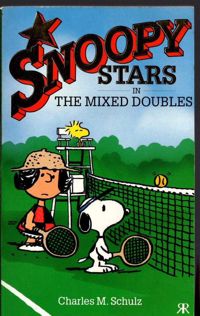 Charles M. Schulz  SNOOPY STARS IN THE MIXED DOUBLES front book cover image