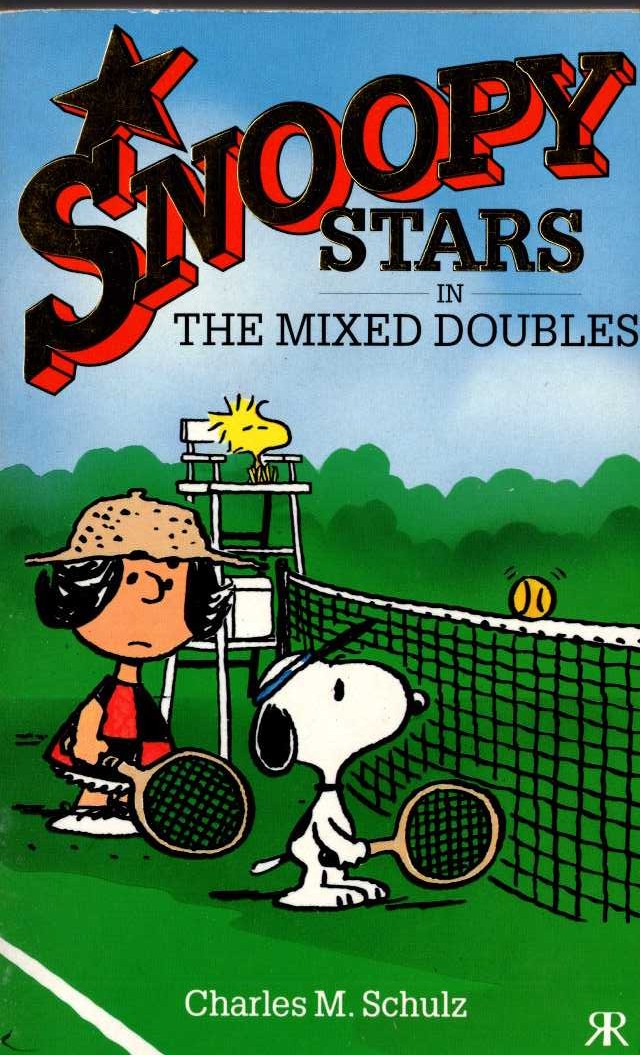 Charles M. Schulz  SNOOPY STARS IN THE MIXED DOUBLES front book cover image