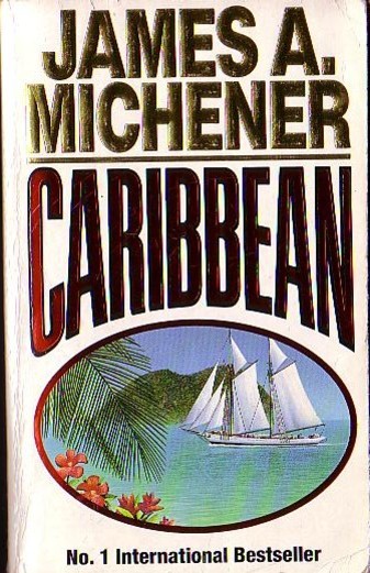James A. Michener  CARIBBEAN front book cover image