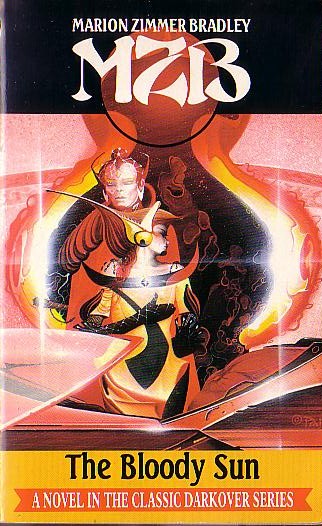 Marion Zimmer Bradley  THE BLOODY SUN front book cover image