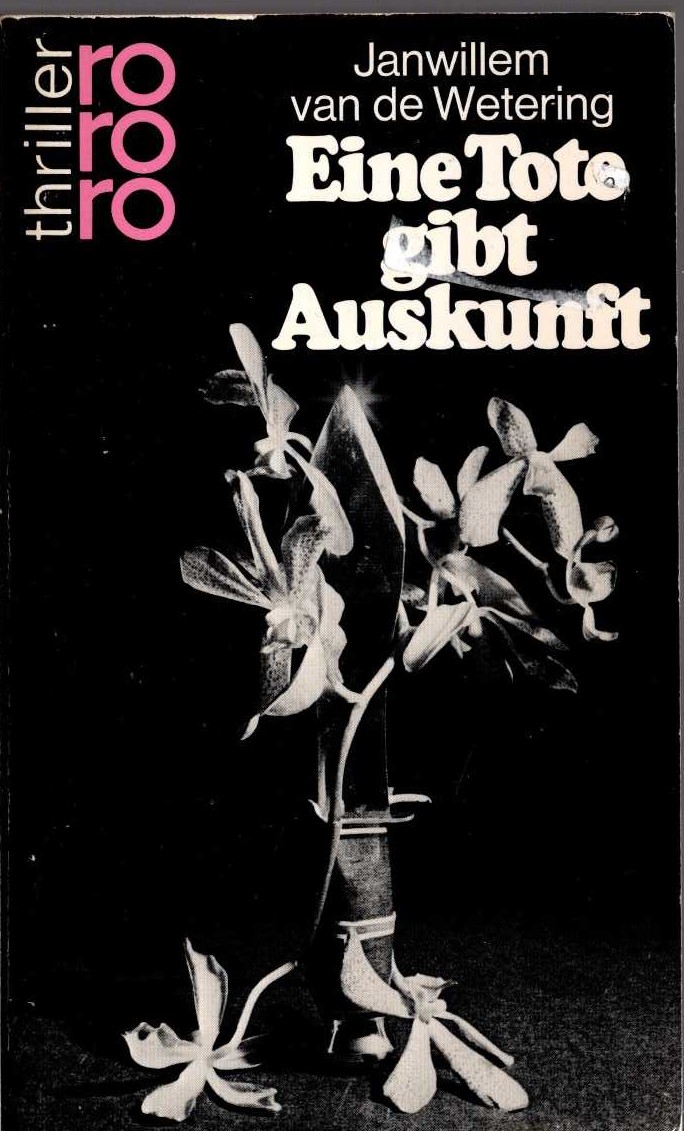 Janwillem van de Wetering  EINE TOTO GIBT AUSKUNFT front book cover image