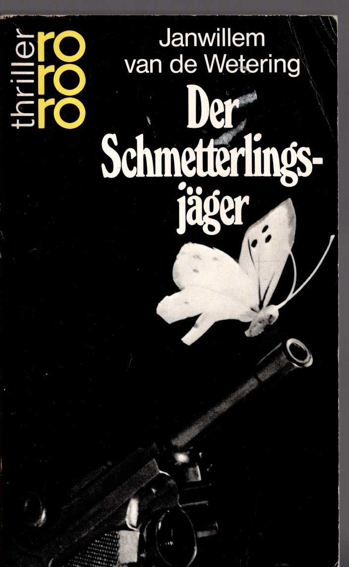 Janwillem van de Wetering  DER SCHMETTERLINGSJAGER front book cover image