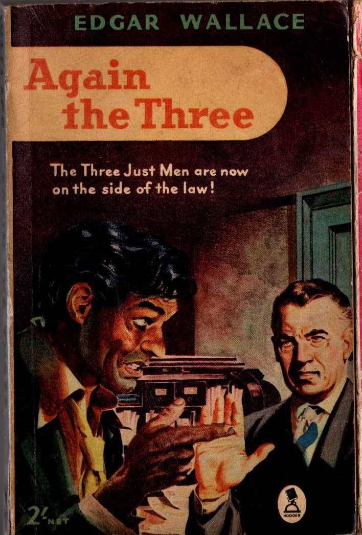 Edgar Wallace  AGAIN THE THREE front book cover image