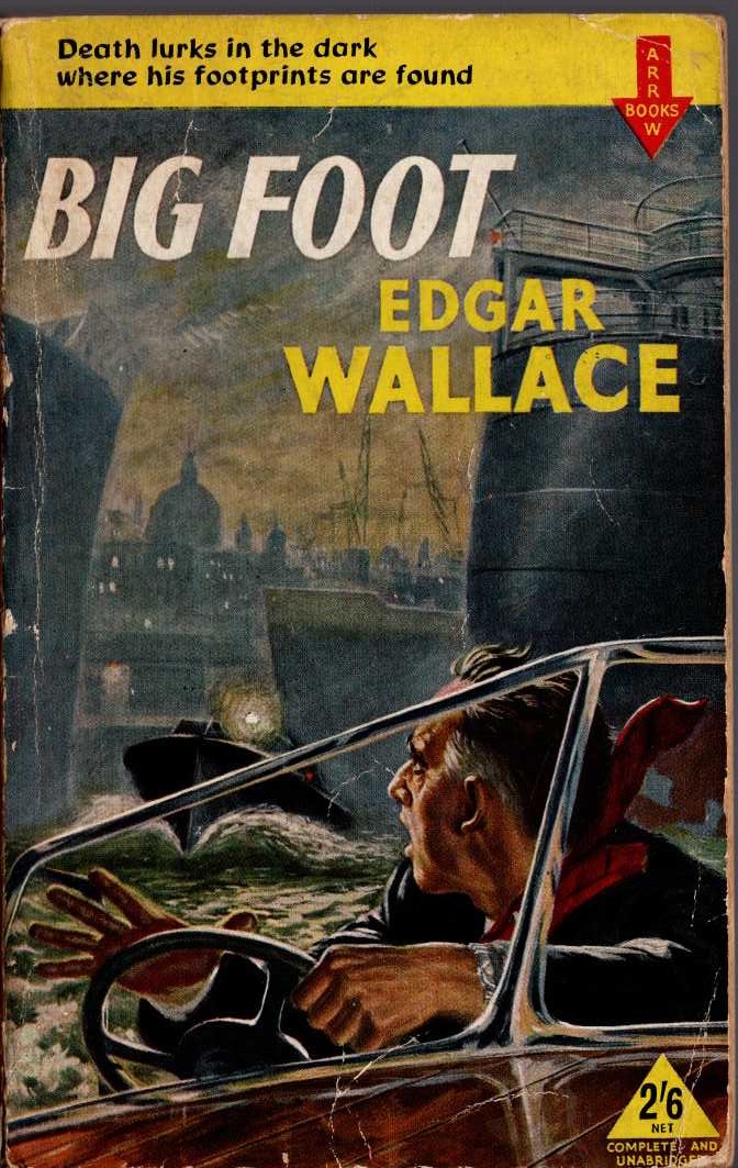 Edgar Wallace  BIG FOOT front book cover image