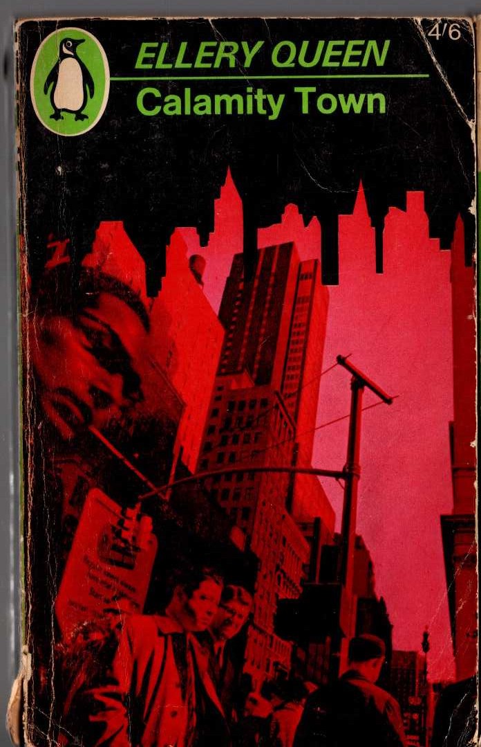 Ellery Queen  CALAMITY TOWN front book cover image