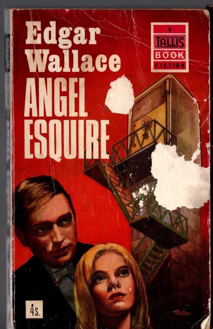 Edgar Wallace  ANGEL ESQUIRE front book cover image