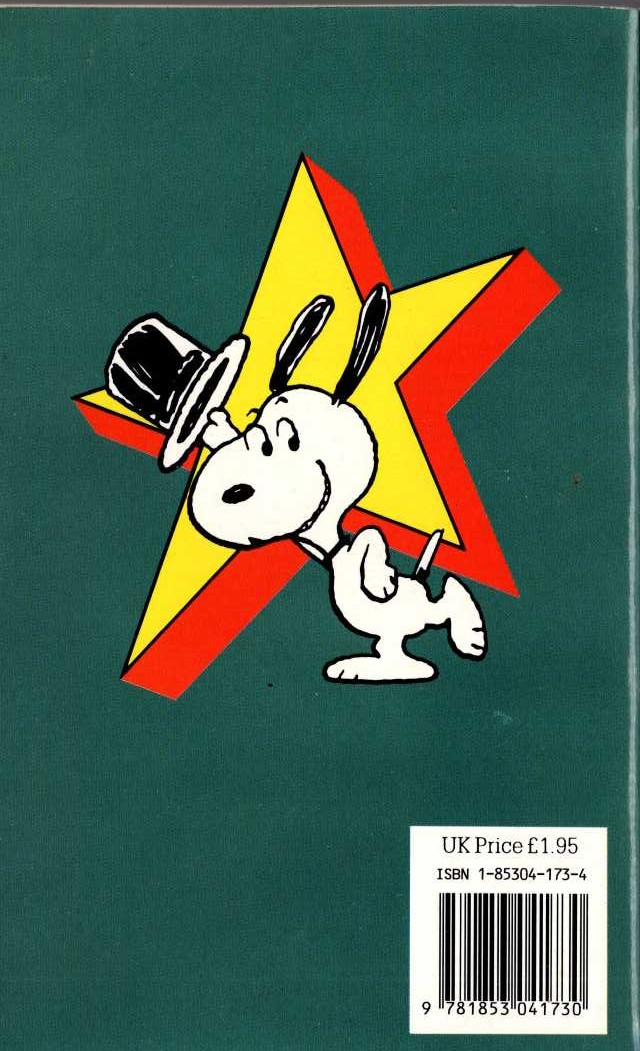 Charles M. Schulz  SNOOPY STARS IN BROTHERLY LOVE magnified rear book cover image