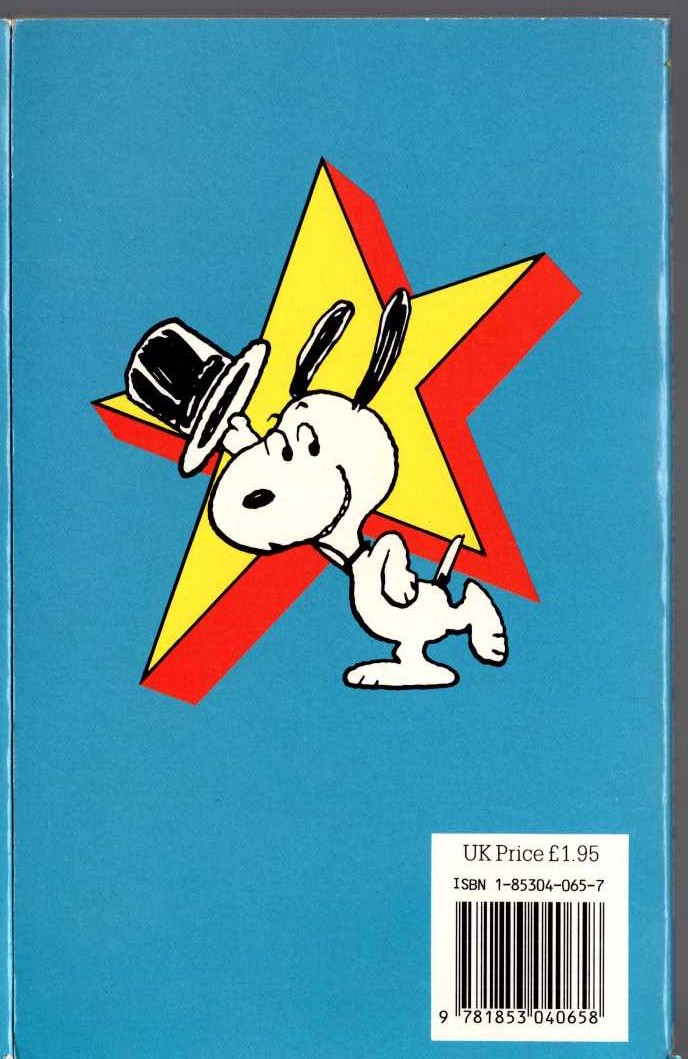 Charles M. Schulz  SNOOPY STARS AS THE BRANCH MANAGER magnified rear book cover image