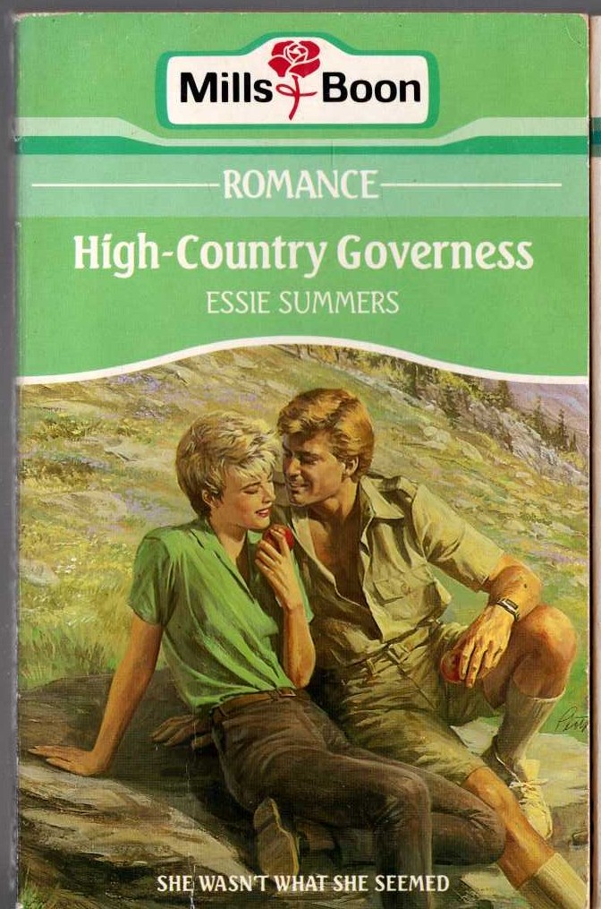 Essie Summers  HIGH-COUNTRY GOVERNESS front book cover image