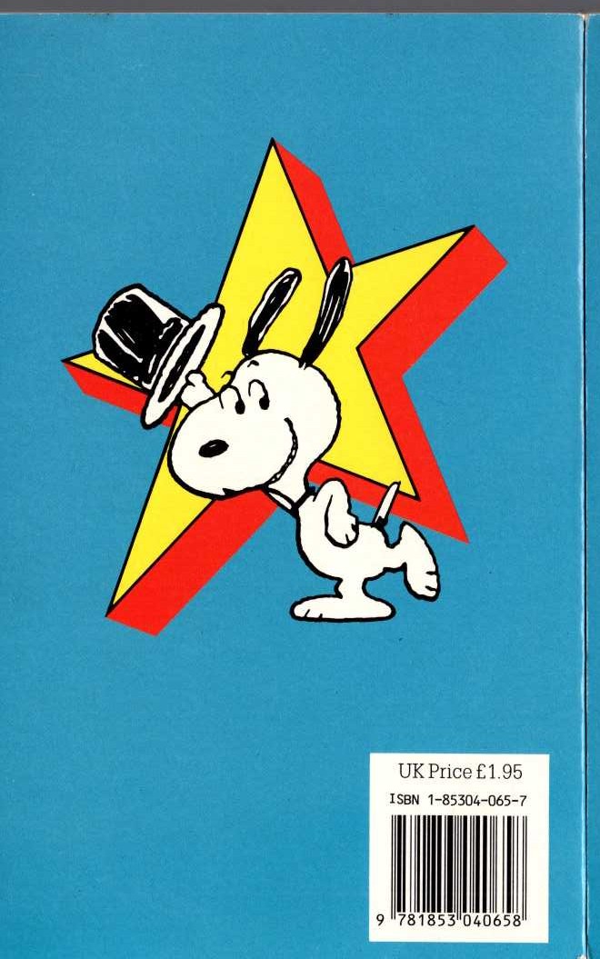 Charles M. Schulz  SNOOPY STARS AS THE BRANCH MANAGER magnified rear book cover image